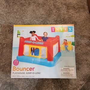 Red and Blue Jump-O-Lene Bouncer